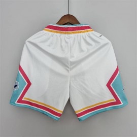Pantalon Corto De Bolsillo San Antonio Spurs 2022 City Edition Blanco
