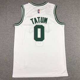 Camiseta Jayson Tatum #0 Boston Celtics Edición 75 Aniversario Icon Diamante Blanco Camiseta Jayson Tatum #0 Boston Celtics Edición 75 Aniversario Icon Diamante Blanco