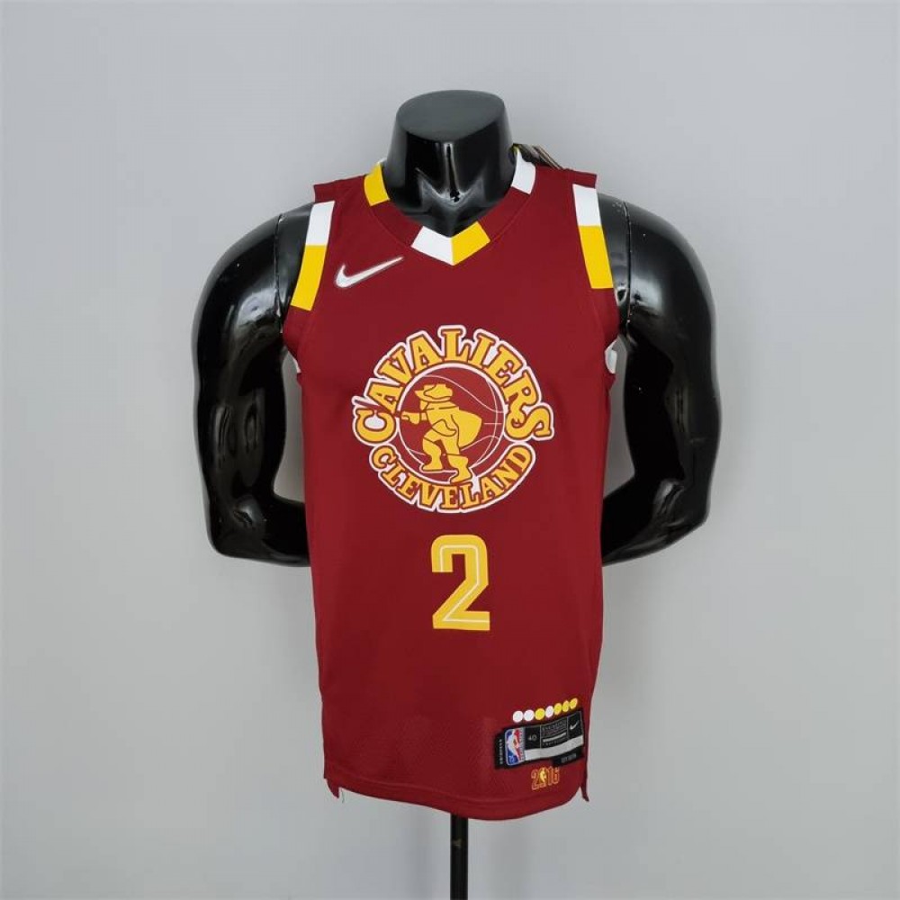 Camiseta Kyrie Irving #2 Cleveland Cavaliers City Edition 2022 Roja Camiseta Kyrie Irving #2 Cleveland Cavaliers City Edition 2022 Roja