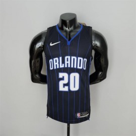 Camiseta Markelle Fultz #20 Orlando Magic Edición 75 Aniversario Negra