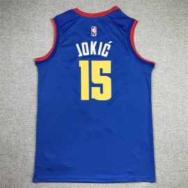 Camiseta Nikola Jokić #15 Denver Nuggets Edición 75 Aniversario Icon Nuevo Anuncio Azul Oscuro Camiseta Nikola Jokić #15 Denver Nuggets Edición 75 Aniversario Icon Nuevo Anuncio Azul Oscuro