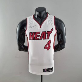 Camiseta Victor Oladipo #4 Miami Heat Edicion 75 Aniversario Blanco