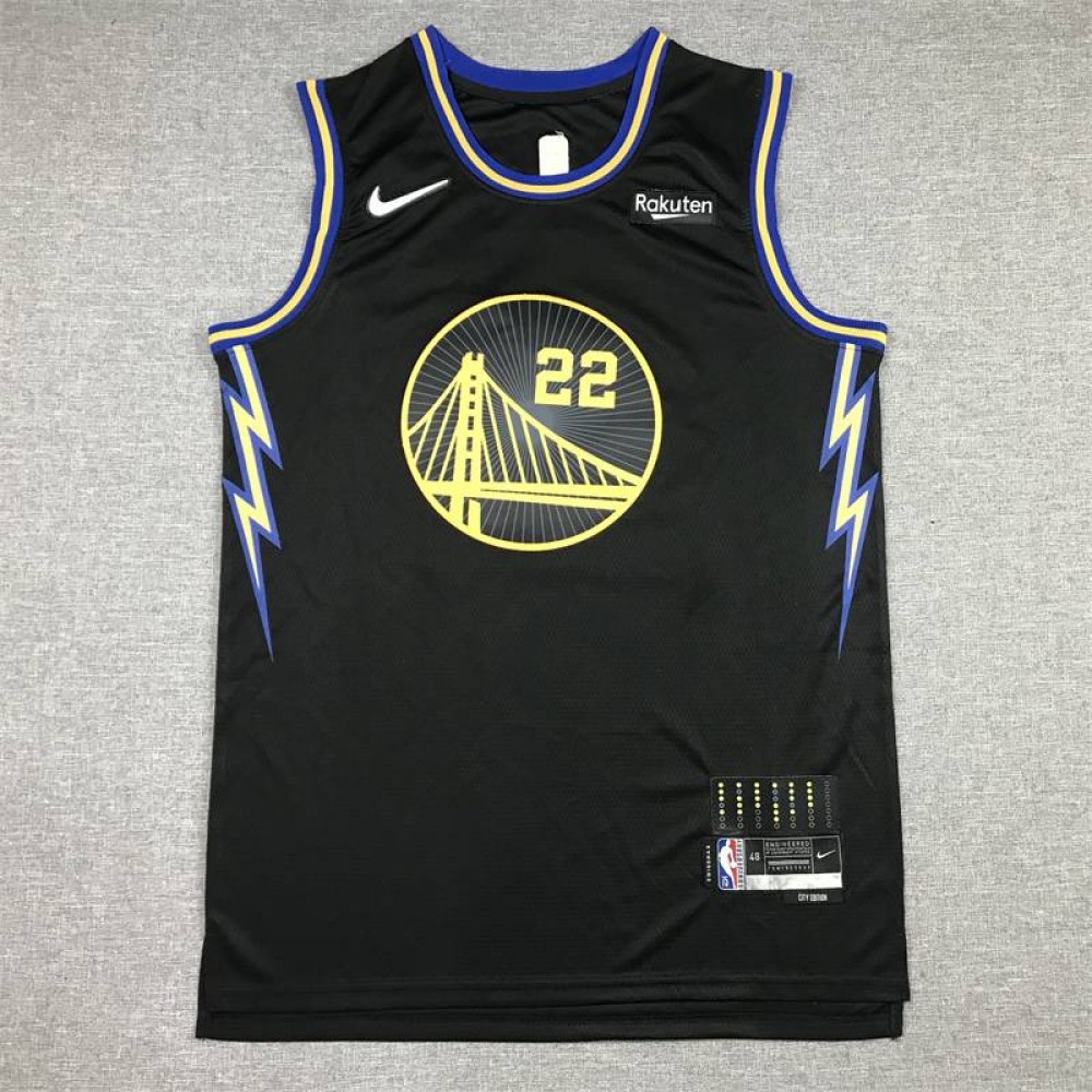 Camiseta Andrew Wiggins #22 Golden State Warriors 2022 City Edition Negro Camiseta Andrew Wiggins #22 Golden State Warriors 2022 City Edition Negro