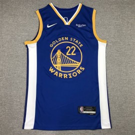 Camiseta Andrew Wiggins #22 Golden State Warriors Edición 75 Aniversario Icon Diamante Azul