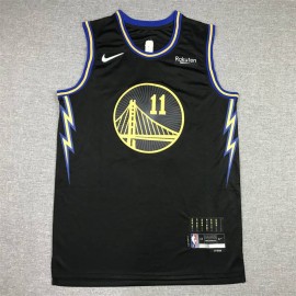 Camiseta Klay Thompson #11 Golden State Warriors 2022 City Edition Negro