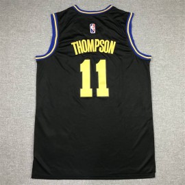 Camiseta Klay Thompson #11 Golden State Warriors 2022 City Edition Negro Camiseta Klay Thompson #11 Golden State Warriors 2022 City Edition Negro
