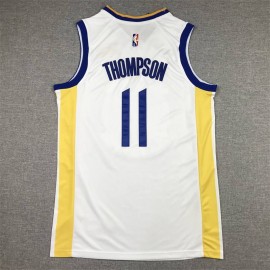 Camiseta Klay Thompson #11 Golden State Warriors Edición 75 Aniversario Icon Diamante Blanco Camiseta Klay Thompson #11 Golden State Warriors Edición 75 Aniversario Icon Diamante Blanco