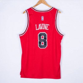 Camiseta Zach LaVine #8 Chicago Bulls Edición 75 Aniversario Rojo Camiseta Zach LaVine #8 Chicago Bulls Edición 75 Aniversario Rojo