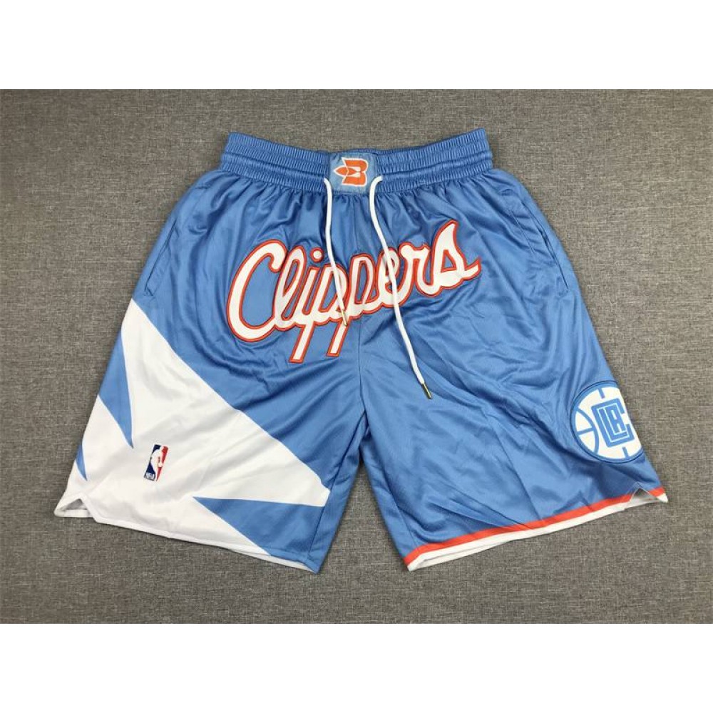 Pantalon Corto De Bolsillo Los Angeles Clippers City Edition Azul