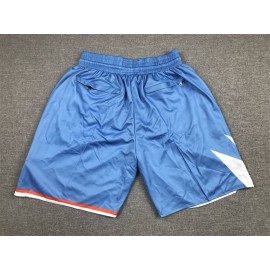 Pantalon Corto De Bolsillo Los Angeles Clippers City Edition Azul