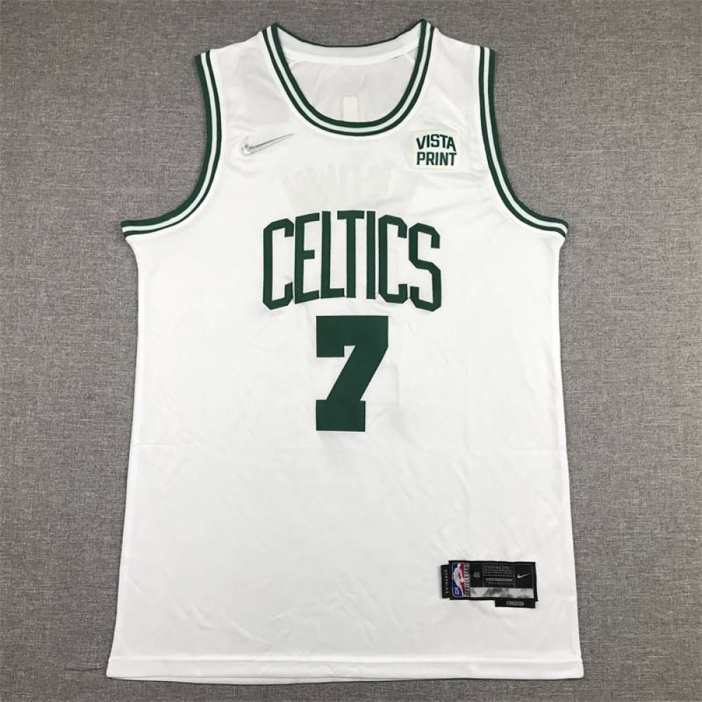 Camiseta Jaylen Brown #7 Boston Celtics Blanco Camiseta Jaylen Brown #7 Boston Celtics Blanco