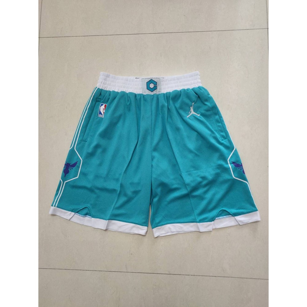 Pantalon Corto De Bolsillo Charlotte Hornets Verde Pantalon Corto De Bolsillo Charlotte Hornets Verde