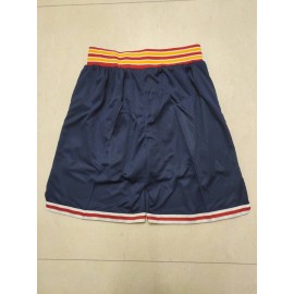 Pantalon Corto Golden State Warriors Edición 75 Aniversario Azul Oscuro