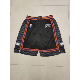 Pantalon Corto New York Knicks Edición 75 Aniversario Negro