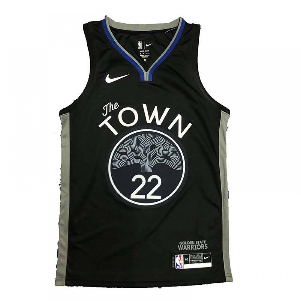 Camiseta Andrew Wiggins #22 Golden State Warriors 2020 Negro Camiseta Andrew Wiggins #22 Golden State Warriors 2020 Negro