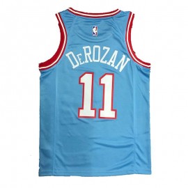 Camiseta DeMar DeRozan #11 Chicago Bulls Azul Camiseta DeMar DeRozan #11 Chicago Bulls Azul