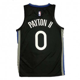 Camiseta Gary Payton II #0 Golden State Warriors 2020 Negro Camiseta Gary Payton II #0 Golden State Warriors 2020 Negro