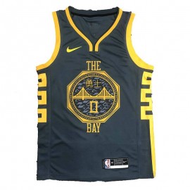 Camiseta Gary Payton II #00 Golden State Warriors 2018 Negro