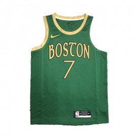 Camiseta Jaylen Brown #7 Boston Celtics 2020 City Edition Verde