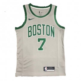 Camiseta Jaylen Brown #7 Boston Celtics Gris
