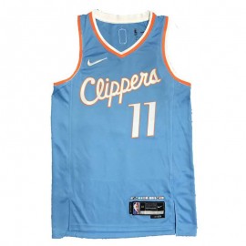Camiseta John Wall #11 Los Angeles Clippers 2022 City Edition Azul
