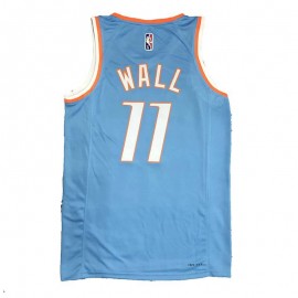 Camiseta John Wall #11 Los Angeles Clippers 2022 City Edition Azul Camiseta John Wall #11 Los Angeles Clippers 2022 City Edition Azul