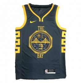 Camiseta Jordan Poole #3 Golden State Warriors 2018 Negro