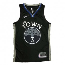 Camiseta Jordan Poole #3 Golden State Warriors 2020 Negro