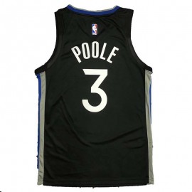 Camiseta Jordan Poole #3 Golden State Warriors 2020 Negro Camiseta Jordan Poole #3 Golden State Warriors 2020 Negro