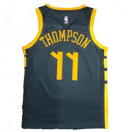 Camiseta Klay Thompson #11 Golden State Warriors 2018 Negro Camiseta Klay Thompson #11 Golden State Warriors 2018 Negro