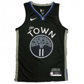 Camiseta Klay Thompson #11 Golden State Warriors 2020 Negro
