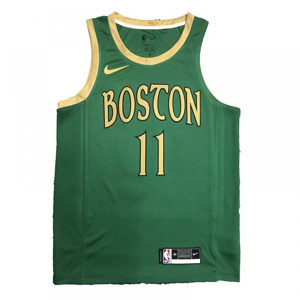 Camiseta Kyrie Irving #11 Boston Celtics 2020 City Edition Verde Camiseta Kyrie Irving #11 Boston Celtics 2020 City Edition Verde