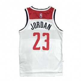 Camiseta Michael Jordan #23 Washington Wizards Edición 75 Aniversario Negro/Rojo/Blanco Camiseta Michael Jordan #23 Washington Wizards Edición 75 Aniversario Negro/Rojo/Blanco