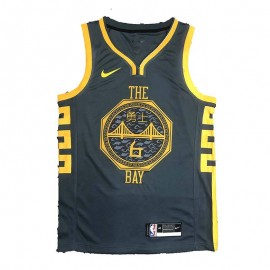 Camiseta Nick Young #6 Golden State Warriors 2018 Negro