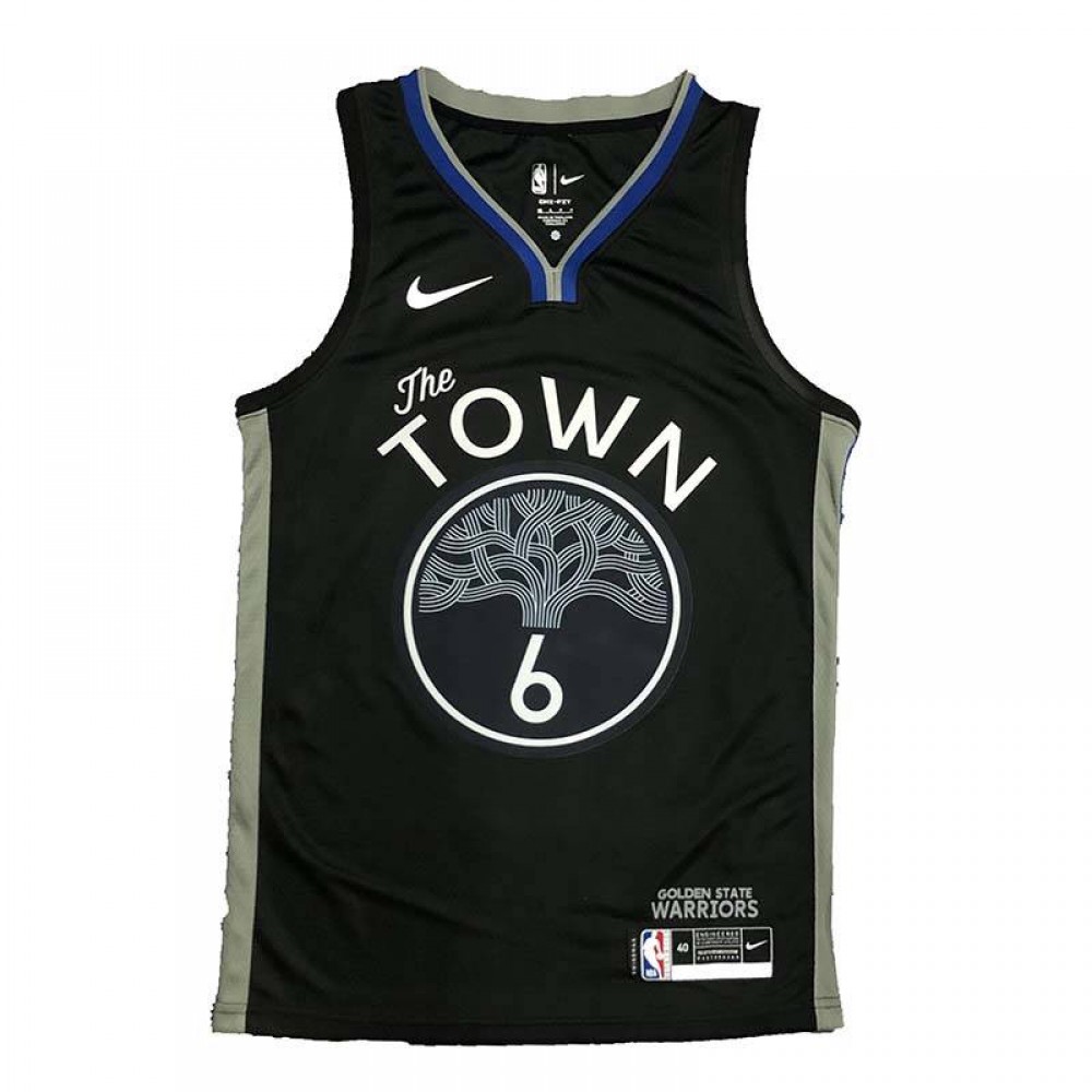 Camiseta Nick Young #6 Golden State Warriors 2020 Negro Camiseta Nick Young #6 Golden State Warriors 2020 Negro