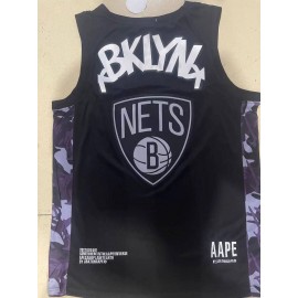 Camiseta Brooklyn Nets x AAPE Negro Camiseta Brooklyn Nets x AAPE Negro