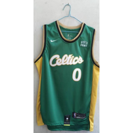 Camiseta Jayson Tatum #0 Boston Celtics 22/23 Verde