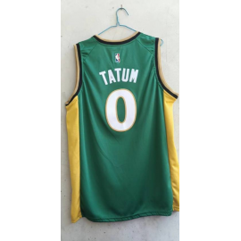 Camiseta Jayson Tatum #0 Boston Celtics 22/23 Verde Camiseta Jayson Tatum #0 Boston Celtics 22/23 Verde