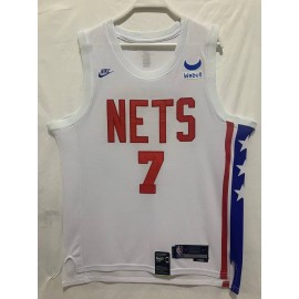Camiseta Kevin Durant #7 Brooklyn Nets Clásico Edition Blanco