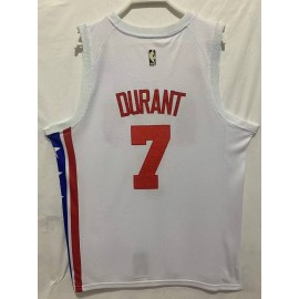 Camiseta Kevin Durant #7 Brooklyn Nets Clásico Edition Blanco Camiseta Kevin Durant #7 Brooklyn Nets Clásico Edition Blanco
