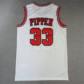 Camiseta Scottie Pippen #33 Chicago Bulls 1997/98 Blanco Hardwood Classics Camiseta Scottie Pippen #33 Chicago Bulls 1997/98 Blanco Hardwood Classics