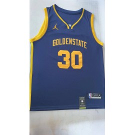 Camiseta Stephen Curry #30 Golden State Warriors 22/23 Azul Oscuro