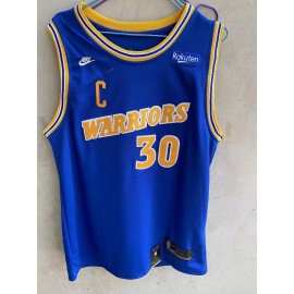 Camiseta Stephen Curry #30 Golden State Warriors Azul