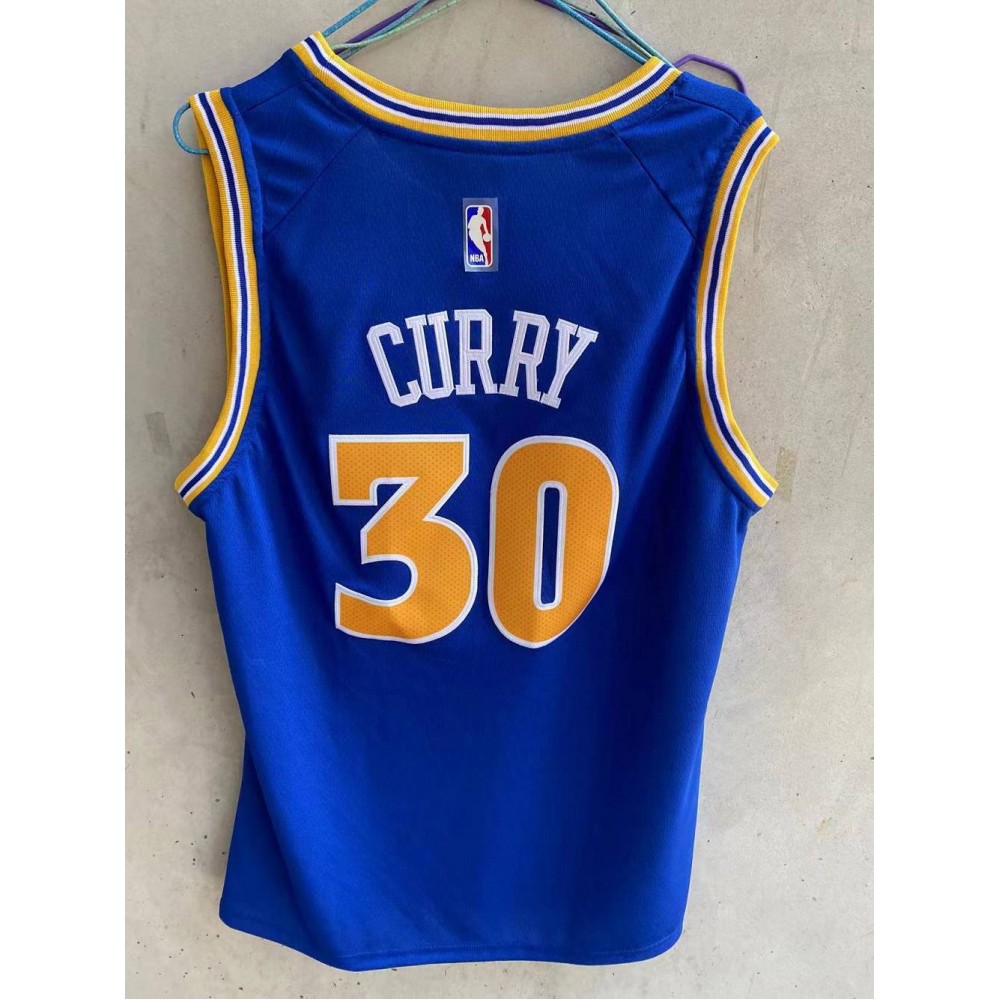 Stephen Curry #30 Golden Warriors Azul MiCamisetaNBA