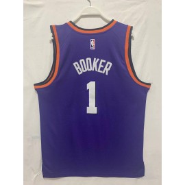 Camiseta Devin Booker #1 Phoenix Suns Clásico Edition Púrpura Camiseta Devin Booker #1 Phoenix Suns Clásico Edition Púrpura