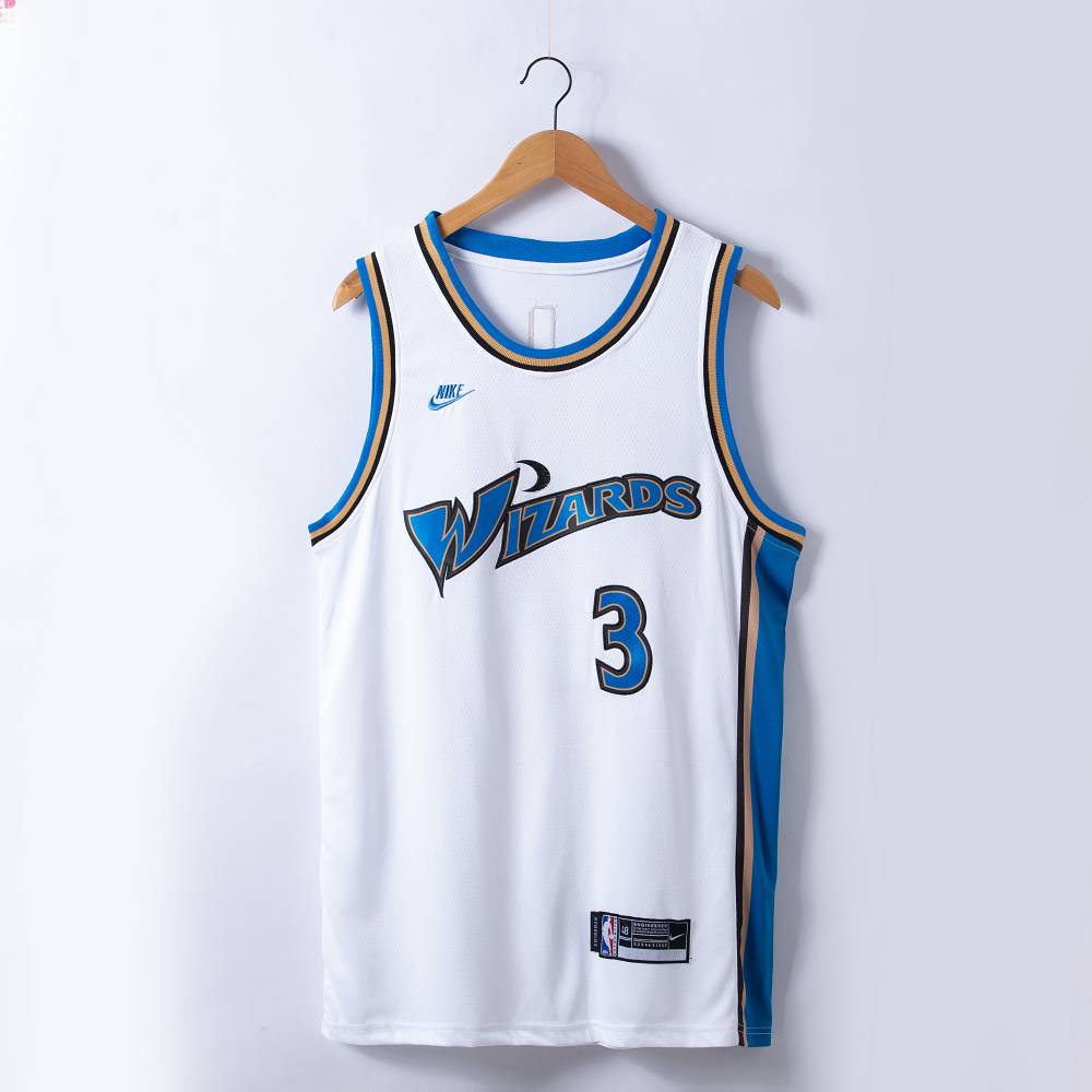 Camiseta Bradley Beal #3 Washington Wizards 2023 Blanco Icon Edition  Camiseta Bradley Beal #3 Washington Wizards 2023 Blanco Icon Edition