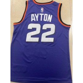 Camiseta Deandre Ayton #22 Phoenix Suns Púrpura Camiseta Deandre Ayton #22 Phoenix Suns Púrpura
