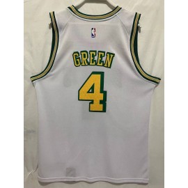 Camiseta Jalen Green #4 Houston Rockets 2023 Blanco Camiseta Jalen Green #4 Houston Rockets 2023 Blanco