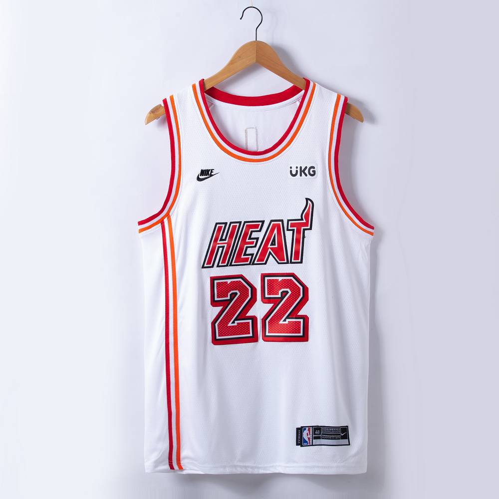 Camiseta Jimmy Butler #22 Miami Heat 2023 Blanco Icon Edition Camiseta Jimmy Butler #22 Miami Heat 2023 Blanco Icon Edition