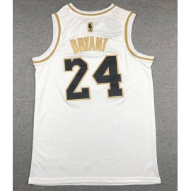 Camiseta Kobe Bryant #24 Los Angeles Lakers Blanco Gold Edition Camiseta Kobe Bryant #24 Los Angeles Lakers Blanco Gold Edition